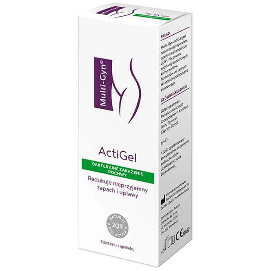 Multi-Gyn ActiGel, gel vaginal, 50 ml
