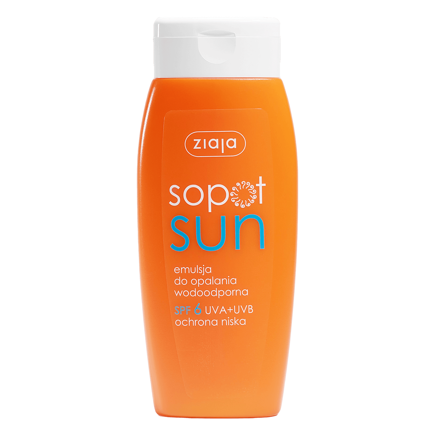 Ziaja Sopot Sun, Emulsie de protecție solară SPF 6, 150 ml