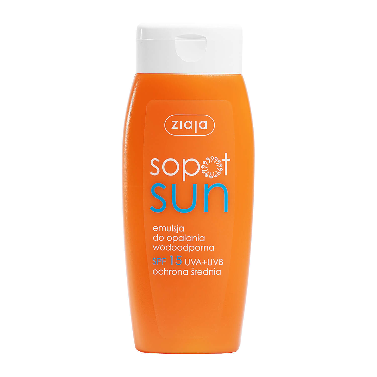 Ziaja Sopot Sun, Emulsie de protecție solară SPF 15, 150 ml