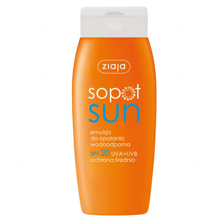 Ziaja Sopot Sun, Emulsie de protecție solară SPF20, 150 ml