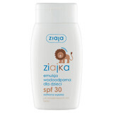 Ziajka, émulsion solaire waterproof pour enfant, dès la naissance, SPF 30, 125 ml