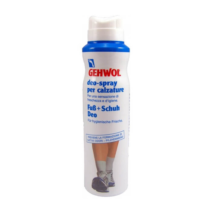 Gehwol, deodorant pentru picioare și încălțăminte, 150 ml