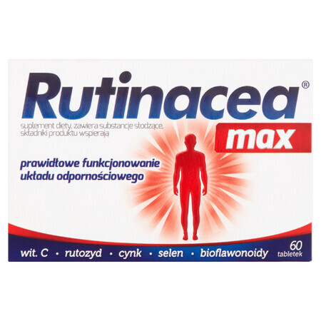 Rutinacea Max, 60 comprimate