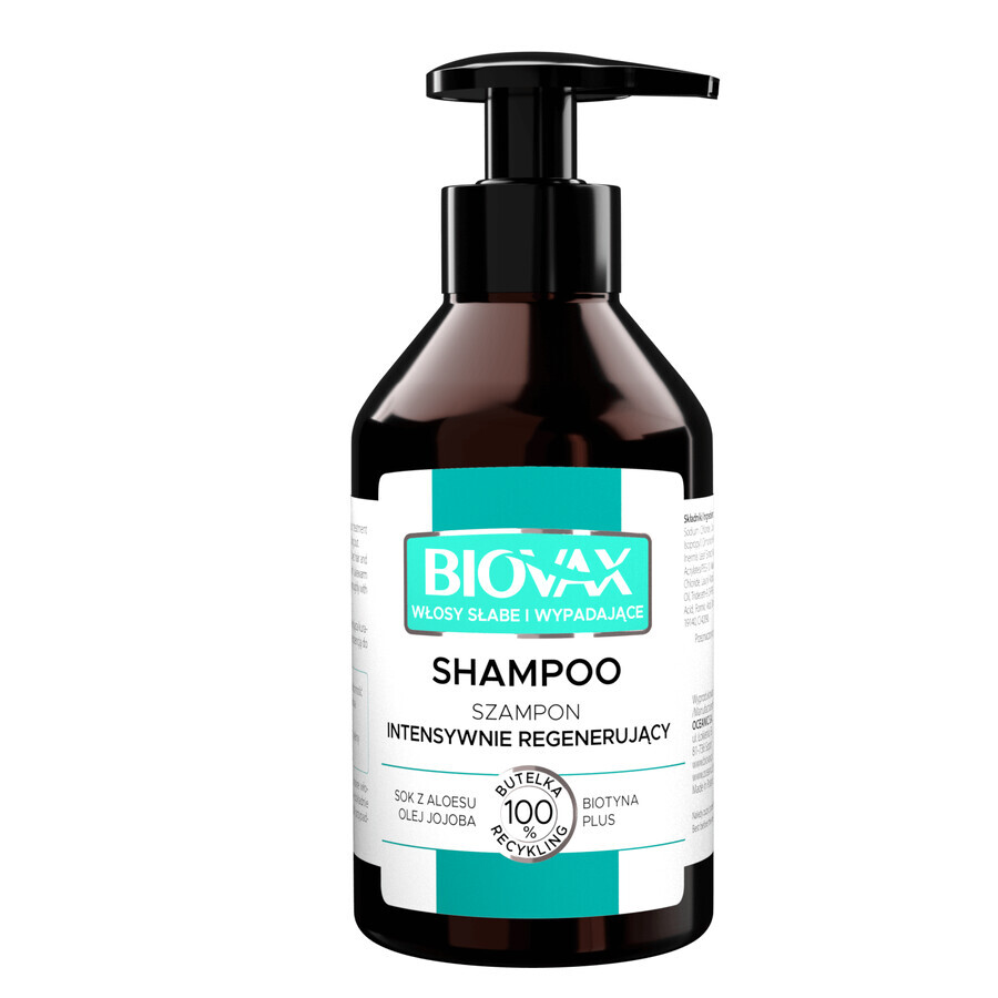 Biovax, Șampon intens regenerator pentru păr slab și căzut, 200 ml