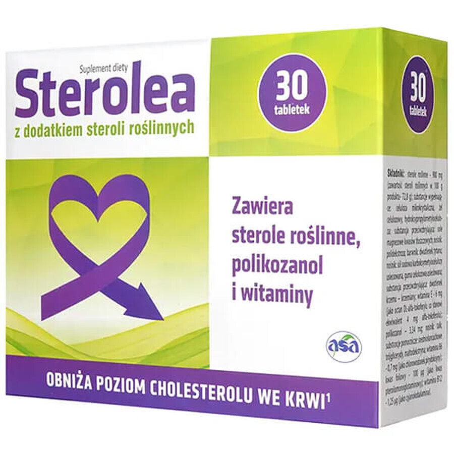 Sterolea, 30 comprimate