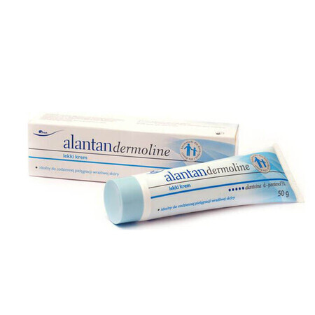 Alantan Dermoline, cremă ușoară, piele sensibilă, 50 g