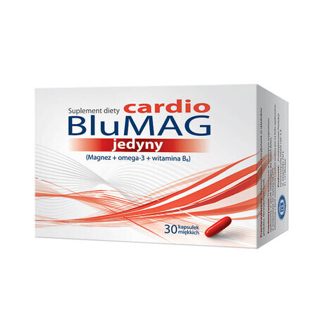 BluMag Cardio numai, 30 capsule moi