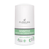 Flos-Lek Fresh, antitranspirante, piel sensible, deo roll-on, 50 ml