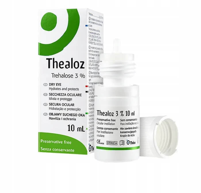 Thealoz 3%, picături pentru ochi, 10 ml