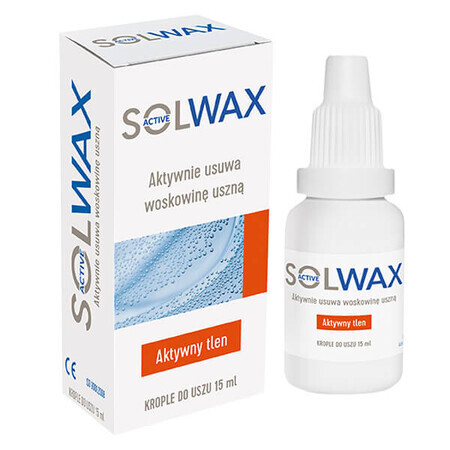 Solwax Active, picături pentru urechi, 15 ml