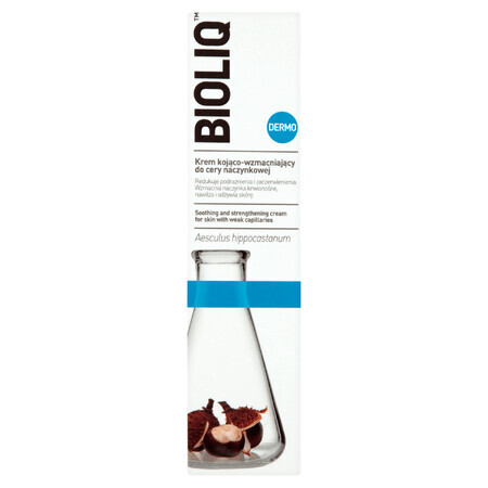 Bioliq Dermo, Cremă calmantă și fortifiantă pentru piele cuperoasă, 50 ml