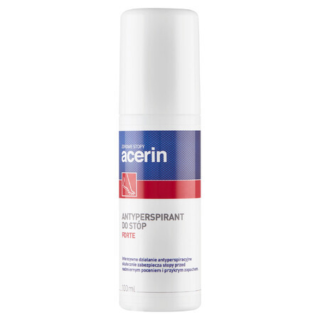 Acerin Antiperspirant Forte, Deodorant pentru picioare, 100 ml