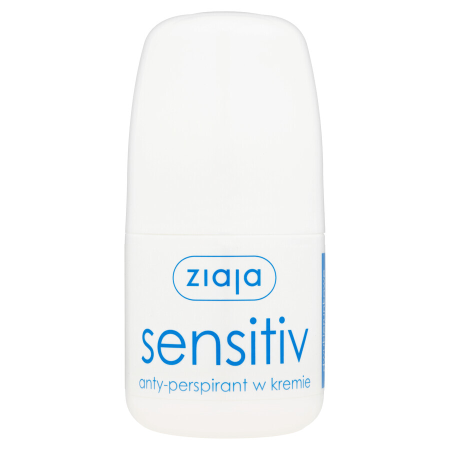 Ziaja, antiperspirant roll-on, SENSITIV, 60 ml