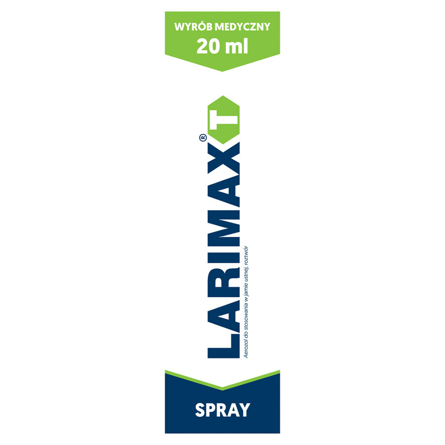 Larimax T, spray pentru gât, 20 ml