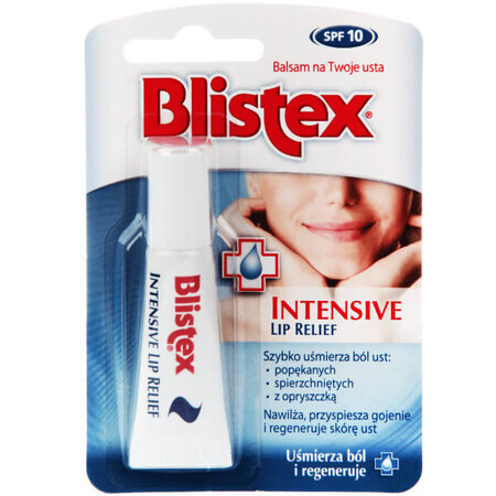 Blistex Intensive Lip Relief, balsam de buze, SPF 10, 6 ml