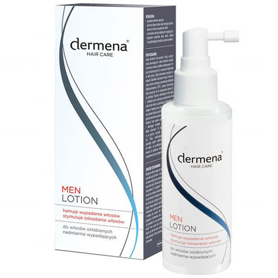 Dermena Men, loțiune care inhibă căderea părului și stimulează creșterea părului, 150 ml