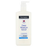 Neutrogena Norwegian Formula, Deeply moisturizing body lotion, dry and sensitive skin, 400 ml