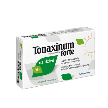 Tonaxinum Forte diurnă, 30 comprimate filmate