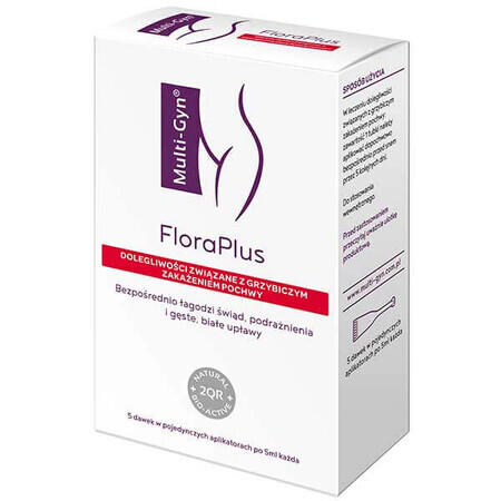 Multi-Gyn FloraPlus, gel vaginal, 5 ml x 5 aplicatoare