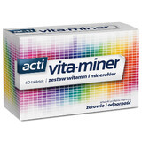 Acti Vita-miner Set de vitaminas y minerales, 60 comprimidos