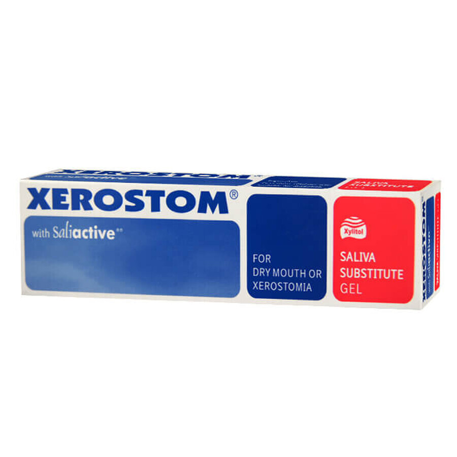 Xerostom Gel Saliva, înlocuitor de salivă, gel oral, 25 ml