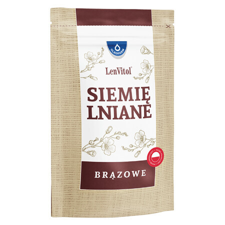 Oleofarm LenVitol, semințe de in maro, 450 g