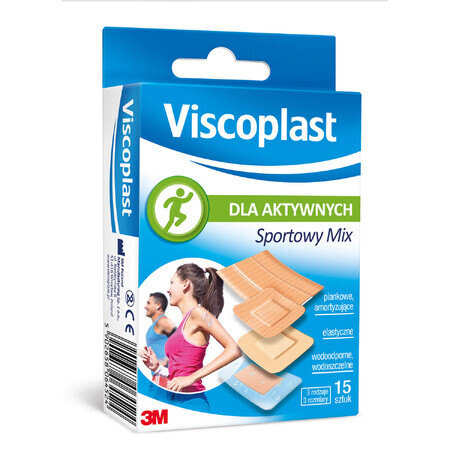 Tencuieli Viscoplast, Sports Mix, 15 bucăți