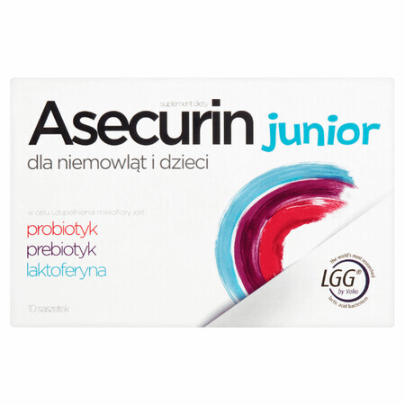 Asecurin Junior pour bébés et enfants, 10 sachets