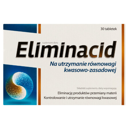 Eliminacid, 30 comprimate