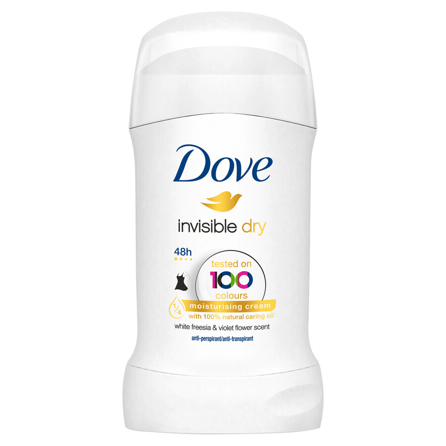 Dove Invisible Dry, antiperspirant stick, 40 ml
