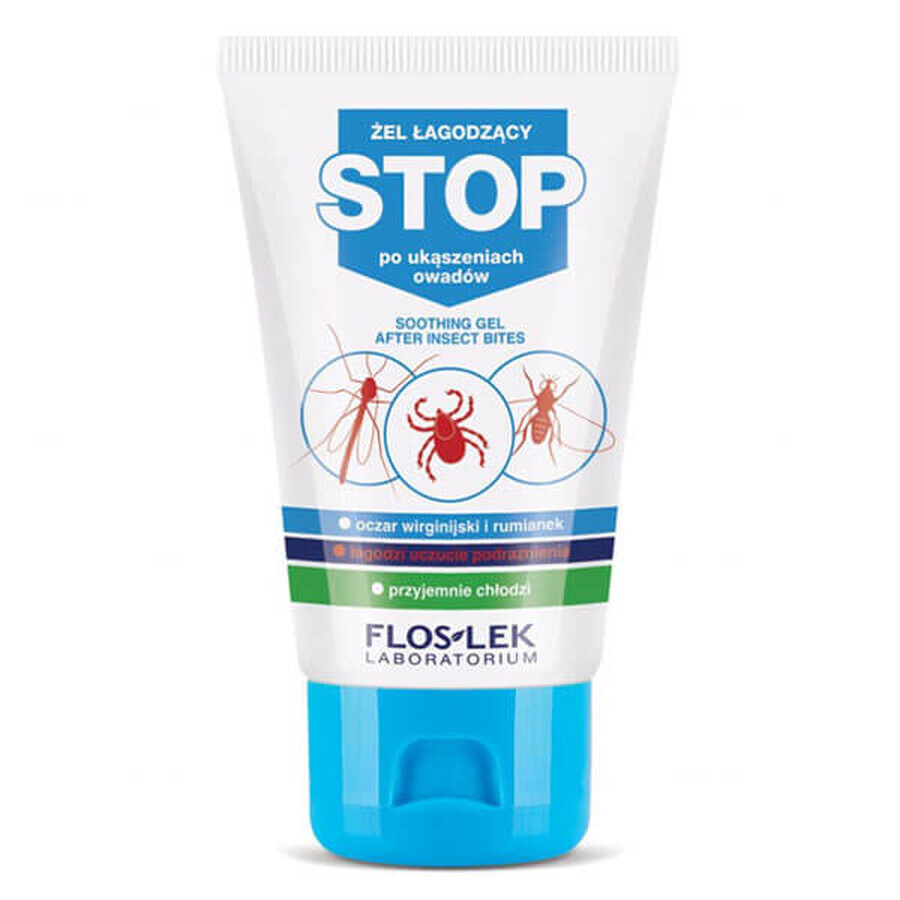 Flos-Lek Stop, gel calmant după mușcăturile de insecte, 50 ml