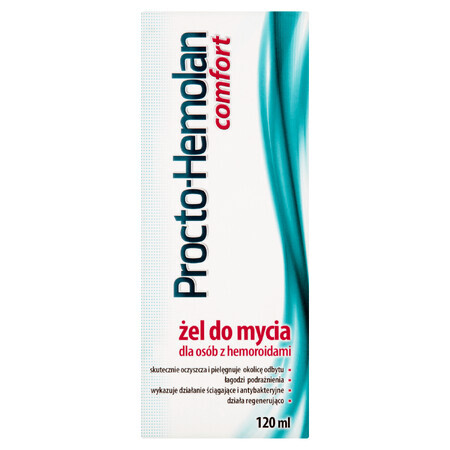 Procto-Hemolan Comfort, gel de spălare pentru persoanele cu hemoroizi, 120 ml