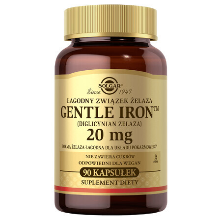 Solgar Gentle Iron, 90 capsule