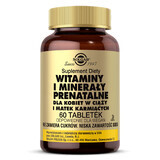 Solgar Prenatal Vitaminas y Minerales, 60 comprimidos