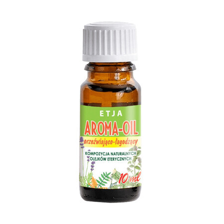 Etja Aroma-Oil, compoziție de uleiuri esențiale naturale, răcoritor și liniștitor, 10 ml