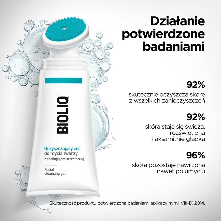 Bioliq Clean, gel de curățare facială purificator, 125 ml