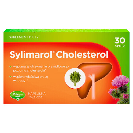 Herbapol Sylimarol Cholesterol, 30 capsule