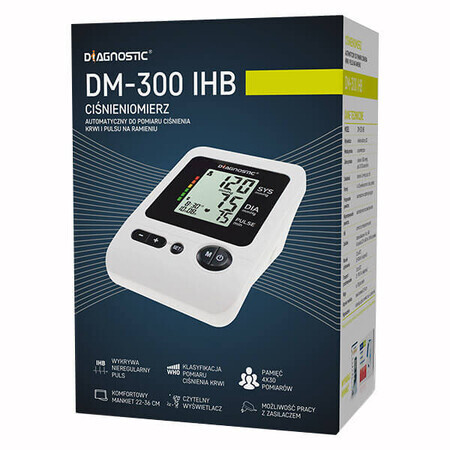 Diagnostic DM-300 IHB, monitor automat de tensiune arterială pentru brațul superior