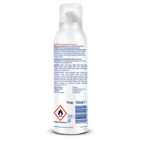 Undofen, Spray activ 4 în 1 pentru picioare și încălțăminte, 150 ml