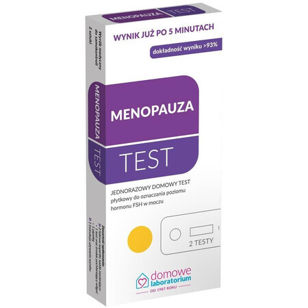 Home Laboratory Menopause Test, test la domiciliu pentru detectarea FSH în urină, 2 unități