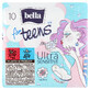 Bella for Teens, prosoape sanitare cu aripi, Ultra Sensibile, 10 buc.