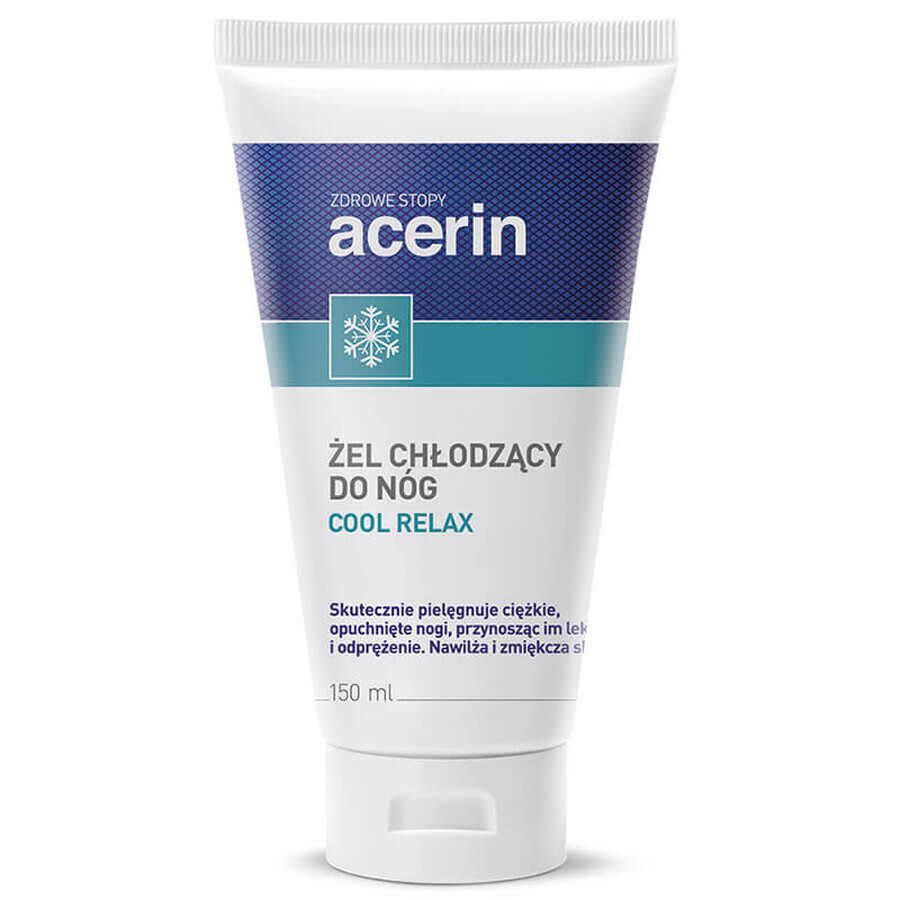 Acerin Cool Relax, gel de răcire pentru picioare umflate și obosite, 150 ml
