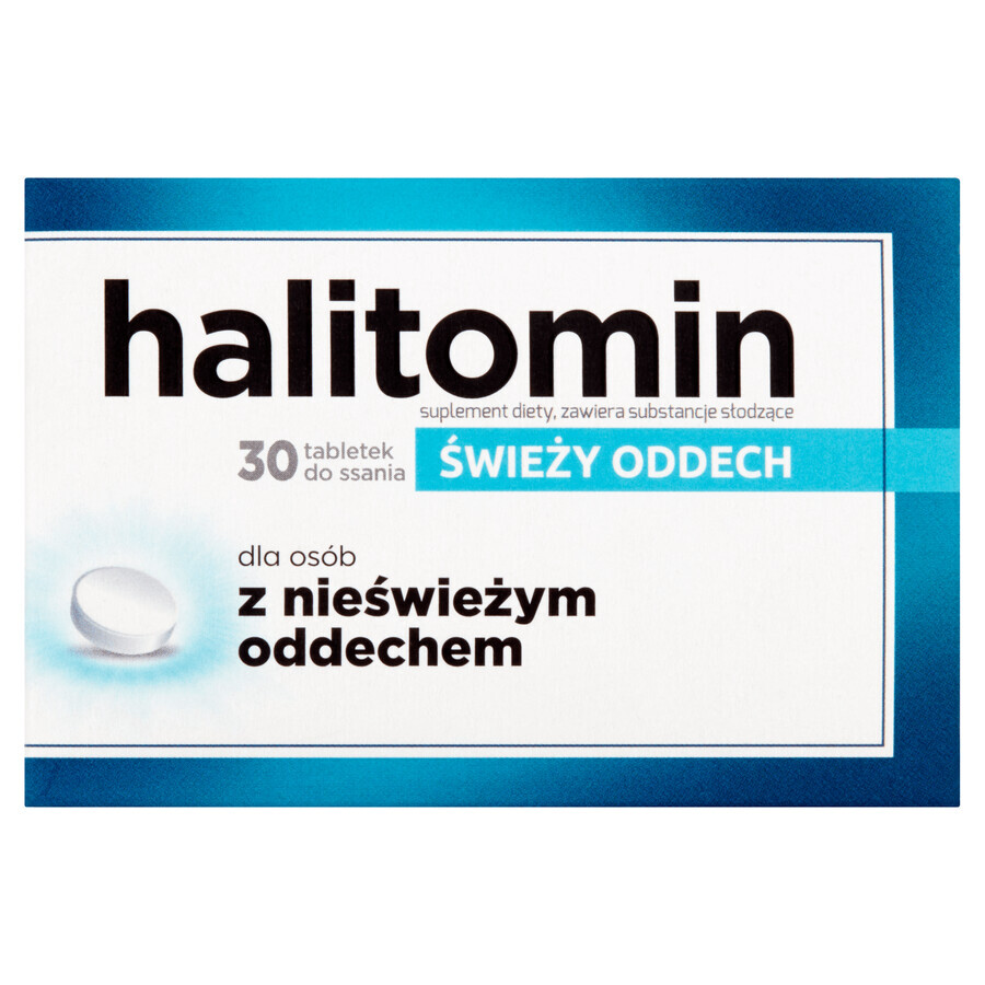Halitomin, 30 de pastiluțe