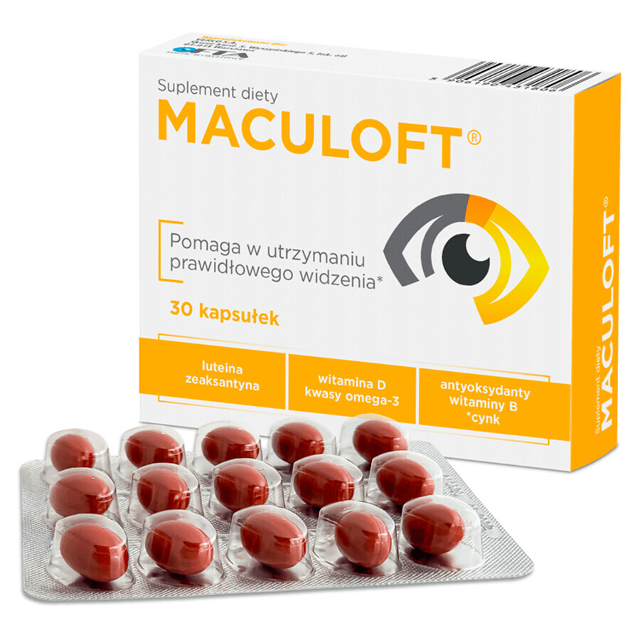 Maculoft, 30 capsule