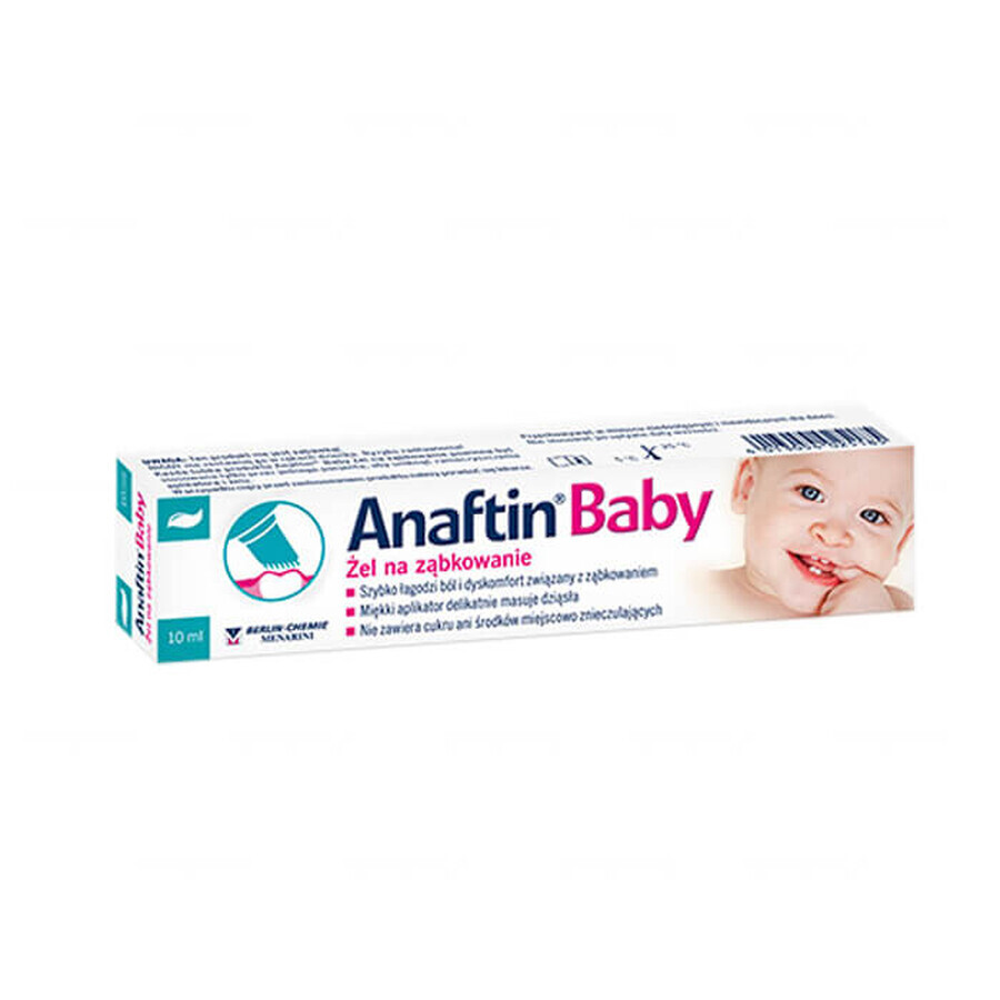 Anaftin Baby, gel de dentiție, 10 ml