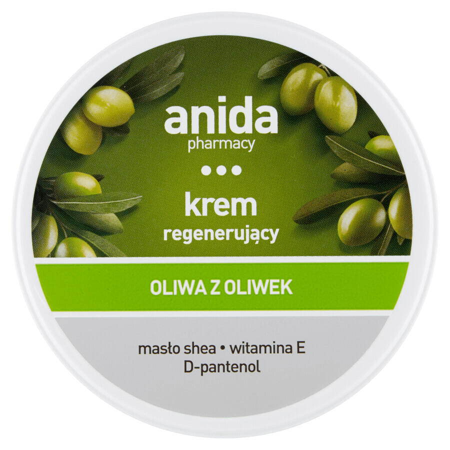 Anida, crema regeneradora, aceite de oliva, 125 ml