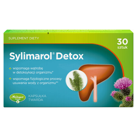 Herbapol Sylimarol Detox, 30 capsule tari