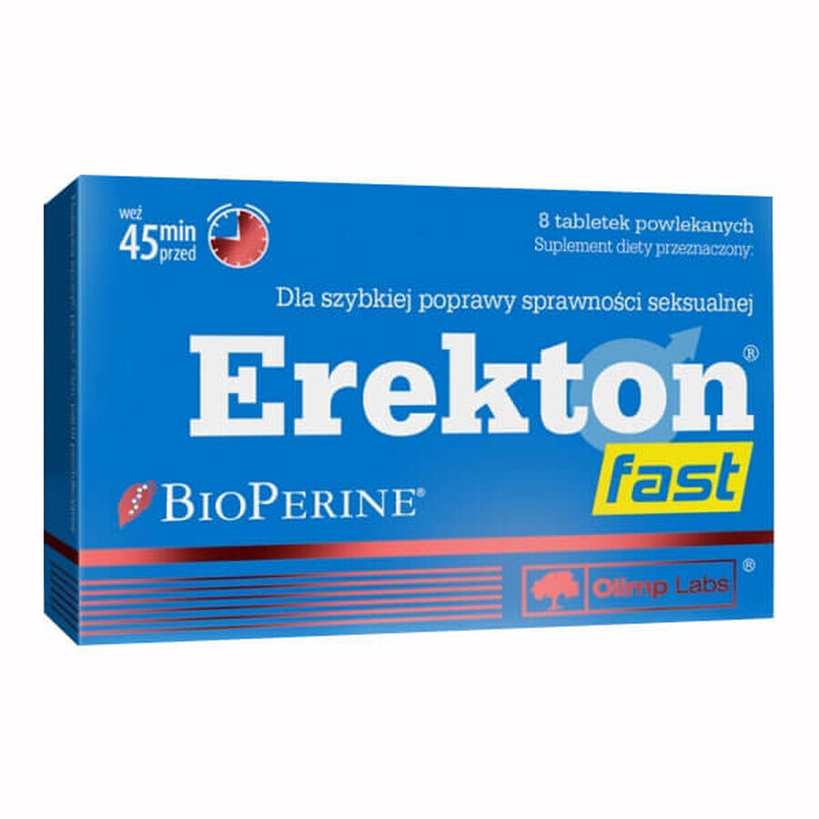 Olimp, Erekton Fast, 8 comprimate