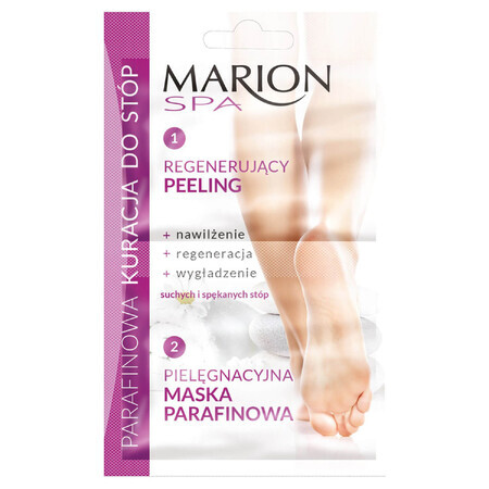 Marion Paraffin Treatment, pentru picioare, 6.5 ml + 6 ml