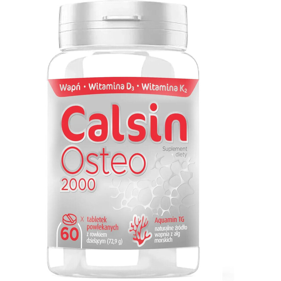 Calsin Osteo 2000, 60 comprimate filmate